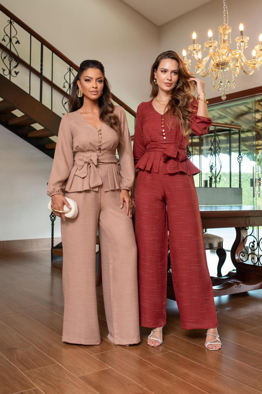 Conjunto Calça e Camisa Ref: 814